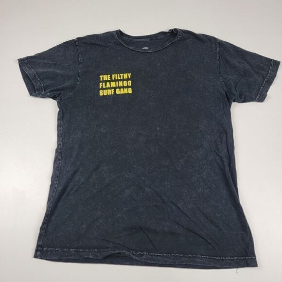 Duvin Design Filthy Flamingo‎ Surf Gang Graphic Tshirt Mens Size Large - Picture 2 of 9